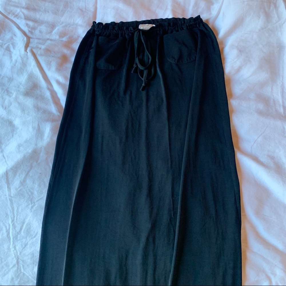 Vol. 1 black maxi skirt